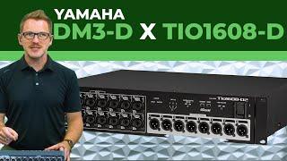 How to Connect a Yamaha DM3 Dante to a Tio1608-D Dante Stage Box