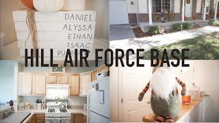 HILL AIR FORCE BASE HOUSING TOUR | 3 BEDROOM 2.5 BATHS | BRIARWOOD