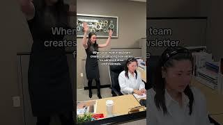 When the marketing team creates an amazing newsletter for administrative professionals.