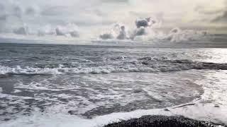 Sneaker waves are in this black sand beach in Reynisfjara