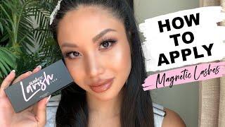 How To Apply Glamnetic Magnetic Lashes