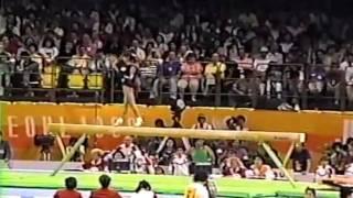 5th T BUL Ivelina Raikova BB - 1988 Olympic Games 9.725