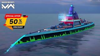 USS Massachusetts (BB-1012) - Superb Battleship Modern Warships Gameplay