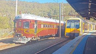 T1 & T5 Passing By Wondabyne & Hawkesbury River