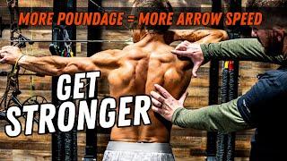 TOP 5 Exercises to INCREASE Your Bow Poundage EP 3