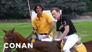 Conan Learns To Play Polo | CONAN on TBS