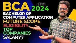 BCA|Bachelor Of Computer Application|Course Details|Future Scope|Top Companies|Tamil|Muruga MP #bca