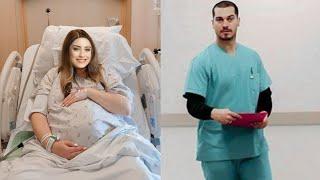 Hazal kaya finally gave birth but threw Cagatay ulusoy form the hospital