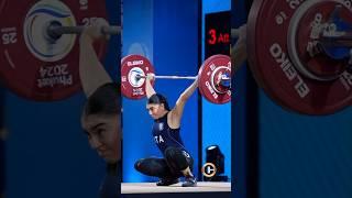 A Highly Emotional 85kg Snatch by Giulia Imperio at the IWF World Cup 2024 || #giuliaimperio #iwf