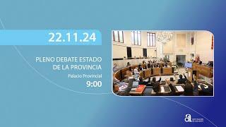 Pleno Debate Estado de la Provincia