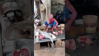 Spiderman Machhi Wala #trending #comedy #shortsvideo #shortvideos #shorts