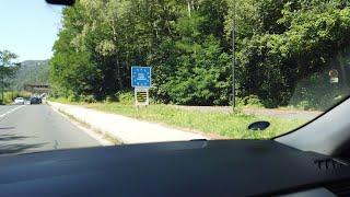 Crossing the Germany - Czech Republic border by road! #Shorts #BorderCrossing #IndianDrivinginEurope