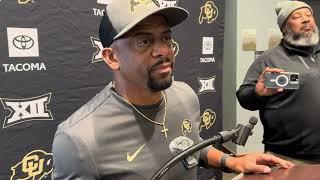 Gary “Coach Flea” Harrell on his running back rotation going into Colorado’s regular season finale