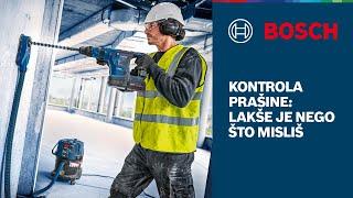 Kontrola prašine je lakša sa Bosch Professional