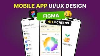  Stunning Investment App Design! | 40+ Screens of UI-UX Excellence 