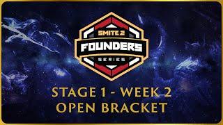 SMITE 2 Founder's Series - Stage 1 Open Bracket - NA Week 2