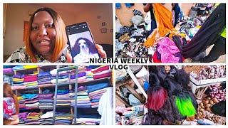 Affordable Fabric Shopping in Abuja, Nigeria (buying 7 different fabrics