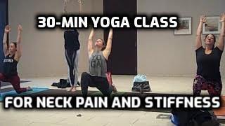 Yoga for Neck Pain and stiffness !!!| Gwen Lawrence