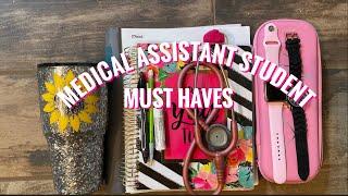 MEDICAL ASSISTANT STUDENT MUST HAVES//GETTING THINGS DONE