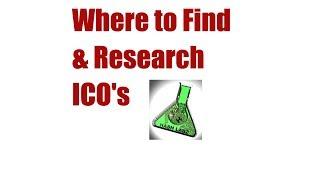 Find Initial Coin Offerings - ICO’s & Research - Cryptocurrency Investing  Bitcoin News