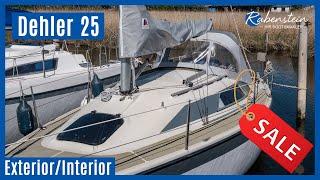 Dehler 25 is for sale - exterior and interior part 1