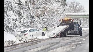 Snow day in Richmond, Virginia