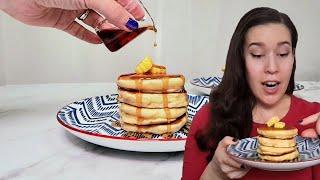 How To Make The Fluffiest Pancakes Ever Recipe | American-Style Super Fluffy Pancakes