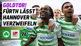 SpVgg Greuther Fürth - Hannover 96 | 2. Bundesliga Tore und Highlights 15. Spieltag