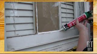 How to Fix A Broken Window Pane ~ Rick's Tips DIY