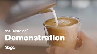 The Bambino™ | How to make a professional latte at home | Sage Appliances UK