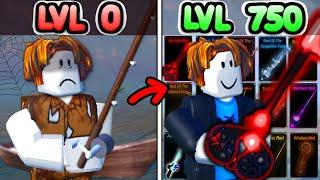 Getting EVERY Rod in Roblox Fisch (Noob to Max)