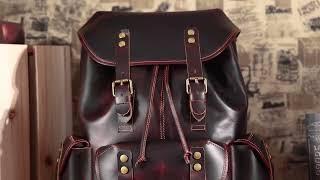 The Wax | Leather Backpack from The Real Leather Company