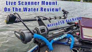 Live Scanner Mount For Lowrance Active Target and Garmin Live Scope, On The Water Review!