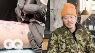 Inside Tattoo Artist Dr. Woo’s Secret NYC Tattoo Shop | Behind the Craft | GQ