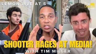 Lemon LIVE at 5 | SHOOTER RAGES AT MEDIA! - December 10th, 2024