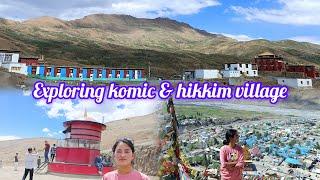 Exploring world highest village (komic) & world highest post office (hikkim) (spiti) .. हिमाचल।