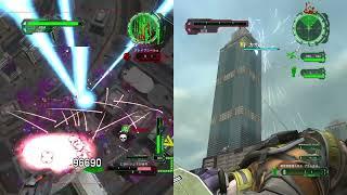 DLC1 M17. 汚染地帯 後編　INFERNO ウイングダイバー【地球防衛軍6攻略】