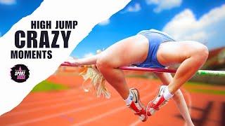 Crazy Moments in Women's High Jump | Epic Fails and Jaw-Dropping Jumps!