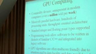 TCBG GPU Workshop: Introduction and Welcome, Part 1