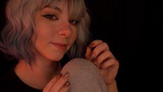 ASMR | "Shh, it's okay" comfy Towel Scratching & gentle Whispering - Blue Yeti