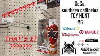 SoCal TOY HUNT 6 Marvel Legends Power Rangers Lightning GI Joe Classified