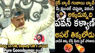 Chandrababu Naidu Goosebumps Elevation Words About Pawan Kalyan | Telugu Cinema Brother