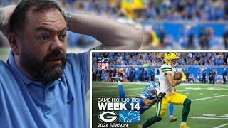 BRITS React to Green Bay Packers vs. Detroit Lions Game Highlights | NFL 2024 Season Week 14