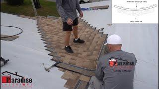 How to Properly install Valley Shingles Following HVHZ Florida Code Paradise Exteriors Roofing