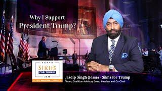 Why I Support President Trump | Jasdip Singh (Jesse)