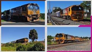 KiwiRail in Tauranga and Te Puna ~ Trainspotting on a sunny Monday morning - 17/01/2022