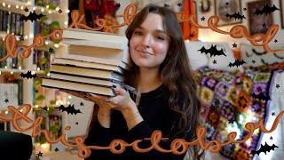 OCTOBER TBR | 10 spooky books i'm reading this month️