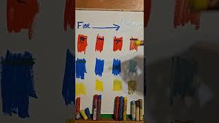 Fine vs professional/artist quality oil pastels quick review