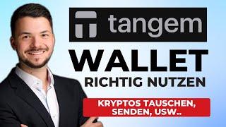 TANGEM WALLET: So nutzt du die Tangem Wallet richtig! (Kryptos tauschen, senden und empfangen)