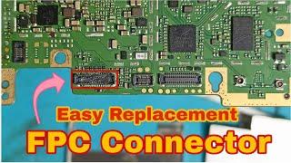 How To Replace All Mobile FPC Connector || SUPER EASY | #video #mobile